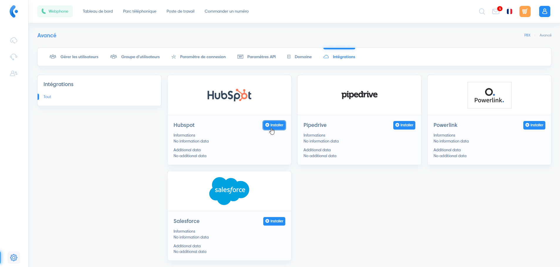 התקן hubspot עם Kavkom CRM