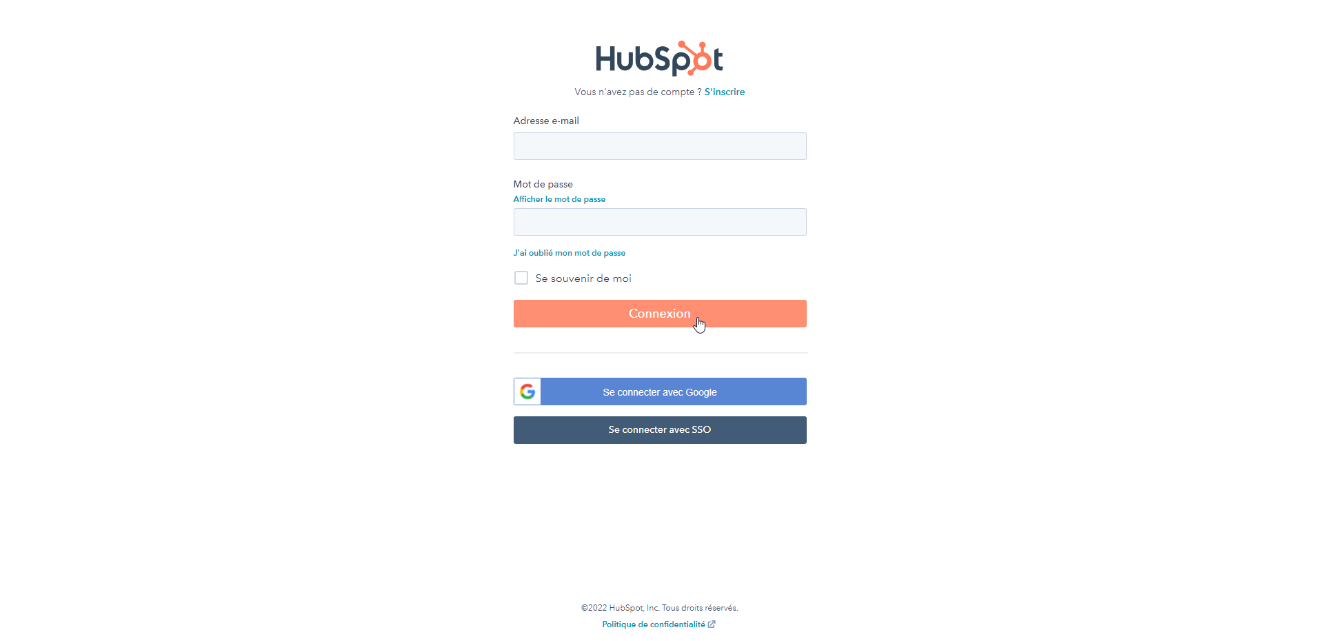 Connect with your hubspot super admin account