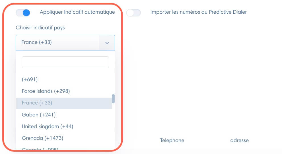 החלת קוד מדינה