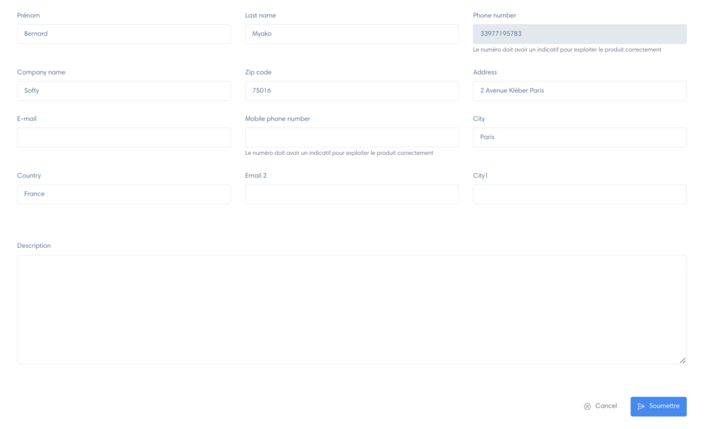 מידע על לקוחות פוטנציאליים  