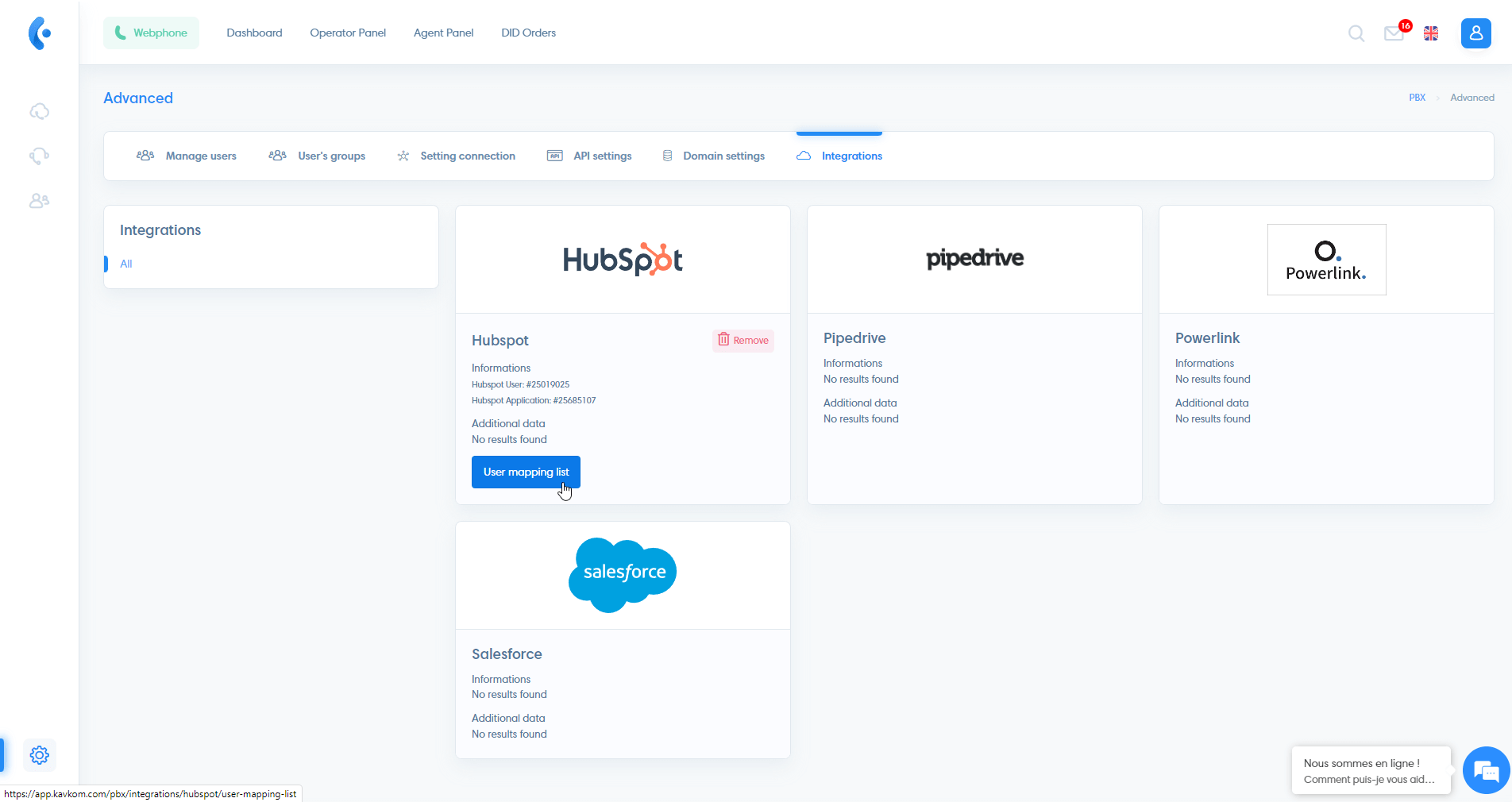 לחצן רשימת מיפוי משתמשים לחצן רשימת מיפוי משתמשים