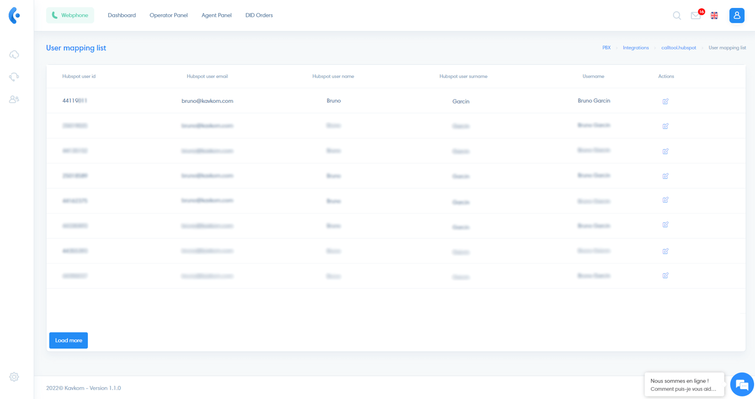 רשימה של כל משתמשי ה-hubspot רשימה של כל משתמשי ה-hubspot