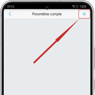 Add an account in Grandstream Wave Lite