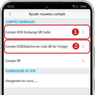 QR code counting in Grandstream Wave Lite