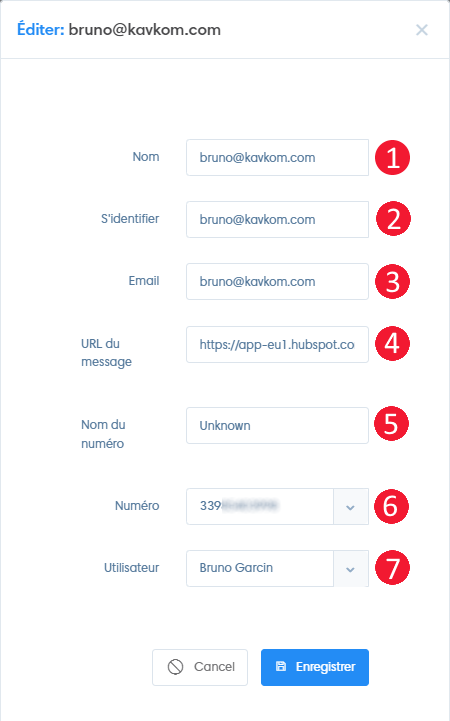 predictive account parameters
