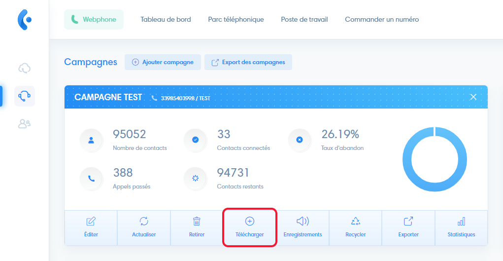 Add prospects to a predictive campaign