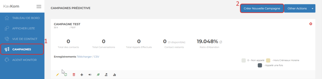 צור קמפיין חיזוי שלב 1