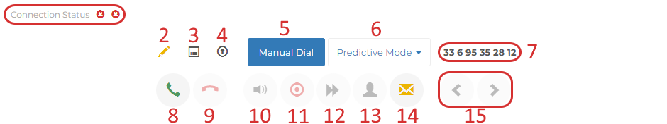 Kavkom dialer call keypad contact view