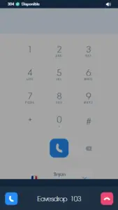 Actions avancées de supervision avec le Webphone Kavkom