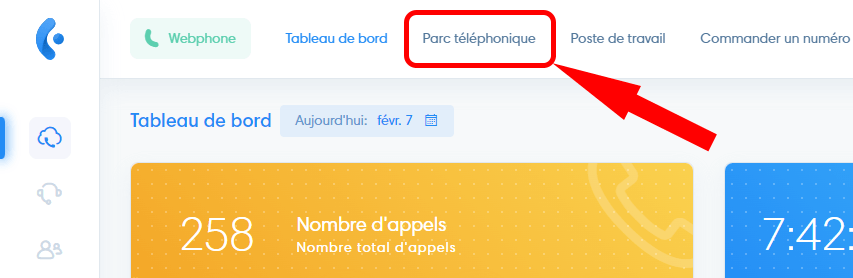 גישה לחניית טלפונים של הפיקוח